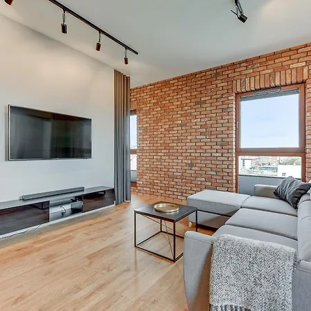 Apartment Nowa Motlawa Spa, Pool, Gym & Parking By Downtown