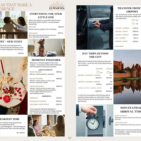 アパートホテル Nowa Motlawa Spa, Pool, Gym & Parking By Downtown 4*