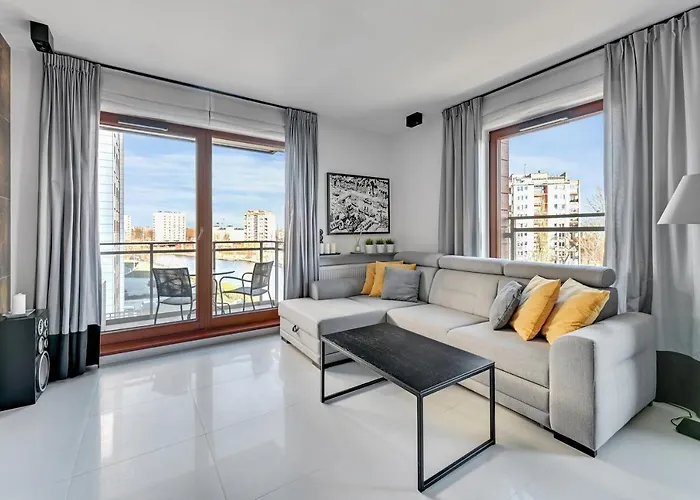 Lejlighedshotel Nowa Motlawa Spa, Pool, Gym & Parking By Downtown Gdańsk