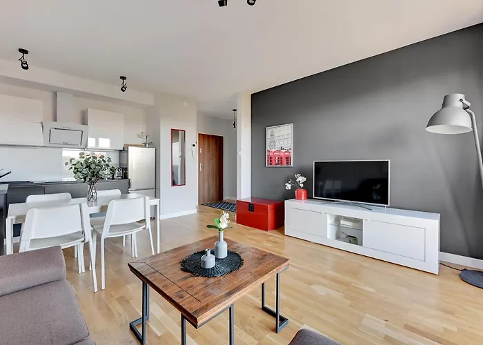 Lejlighedshotel Nowa Motlawa Spa, Pool, Gym & Parking By Downtown Gdańsk