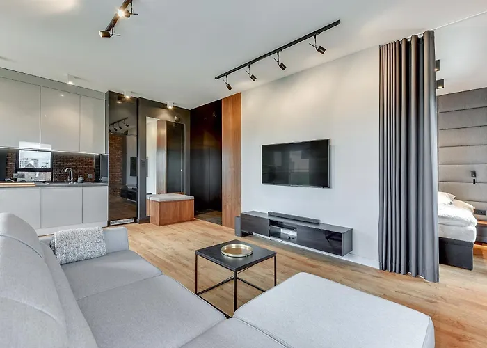 Appart hôtel Nowa Motlawa Spa, Pool, Gym & Parking By Downtown Gdańsk