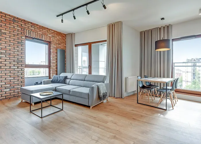 Nowa Motlawa Spa, Pool, Gym & Parking By Downtown Appart hôtel Gdańsk