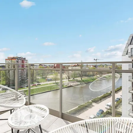 Nowa Motlawa Spa, Pool, Gym & Parking By Downtown Danzica